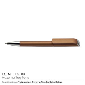 Maxema Tag Pens Metallic Colors - Image 4