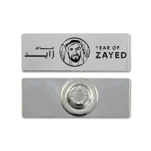 Year of Zayed Metal Badges - Image 1