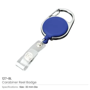 Reel Badges with Carabiner and Belt Clip - Image 6