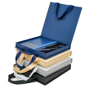Premium Office Gift Set with Ribbon Handle Box - Image 1