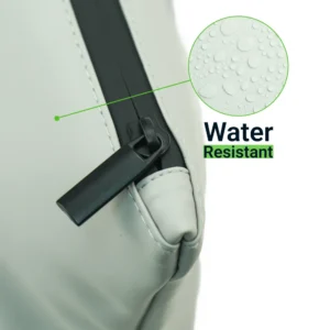 Cosmetic Pouch with Zipper in Soft PU Material - Image 5