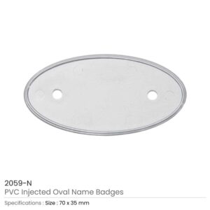PVC Injected Oval Logo Badges - Image 4
