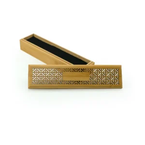 Wooden Incense Burner Holder with Drawer Includes 10 Pcs Oud Sticks - Image 5