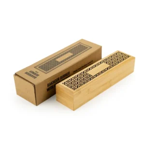 Wooden Incense Burner Holder with Drawer Includes 10 Pcs Oud Sticks - Image 8