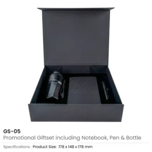 Premium Corporate Gift Sets in Black Magnetic Closure Gift Box - Image 3