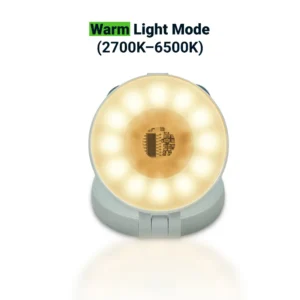 Pocket Selfie Ring Light with MagSafe, Bi-Color LED, 180° Flip Design - Image 7